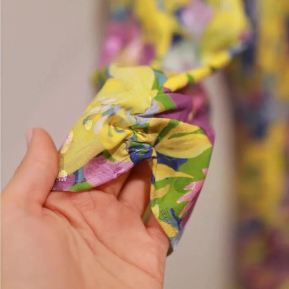 REVOLVE - For Love And Lemons Cassia Midi Dress Adjustable  Slit Size Large - Picture 14 of 14